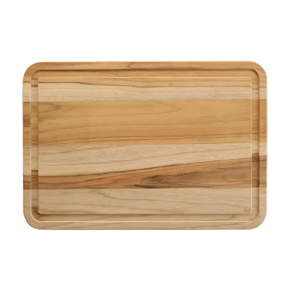 2 PK Teak Cutting Board Set