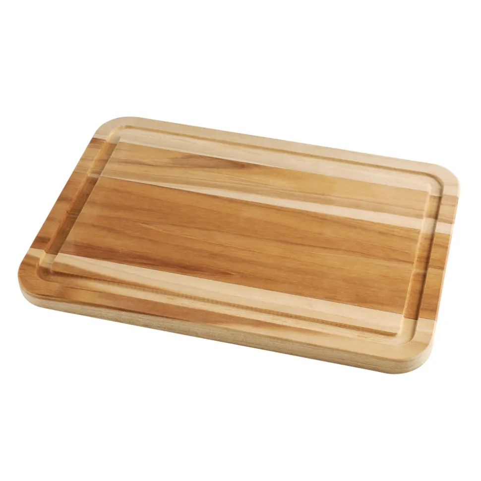 2 PK Teak Cutting Board Set