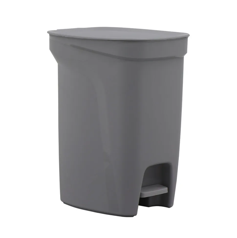 Plastic Trash Bin with Step Pedal