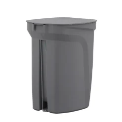 Plastic Trash Bin with Step Pedal