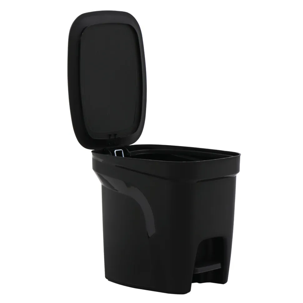 Plastic Trash Bin with Step Pedal