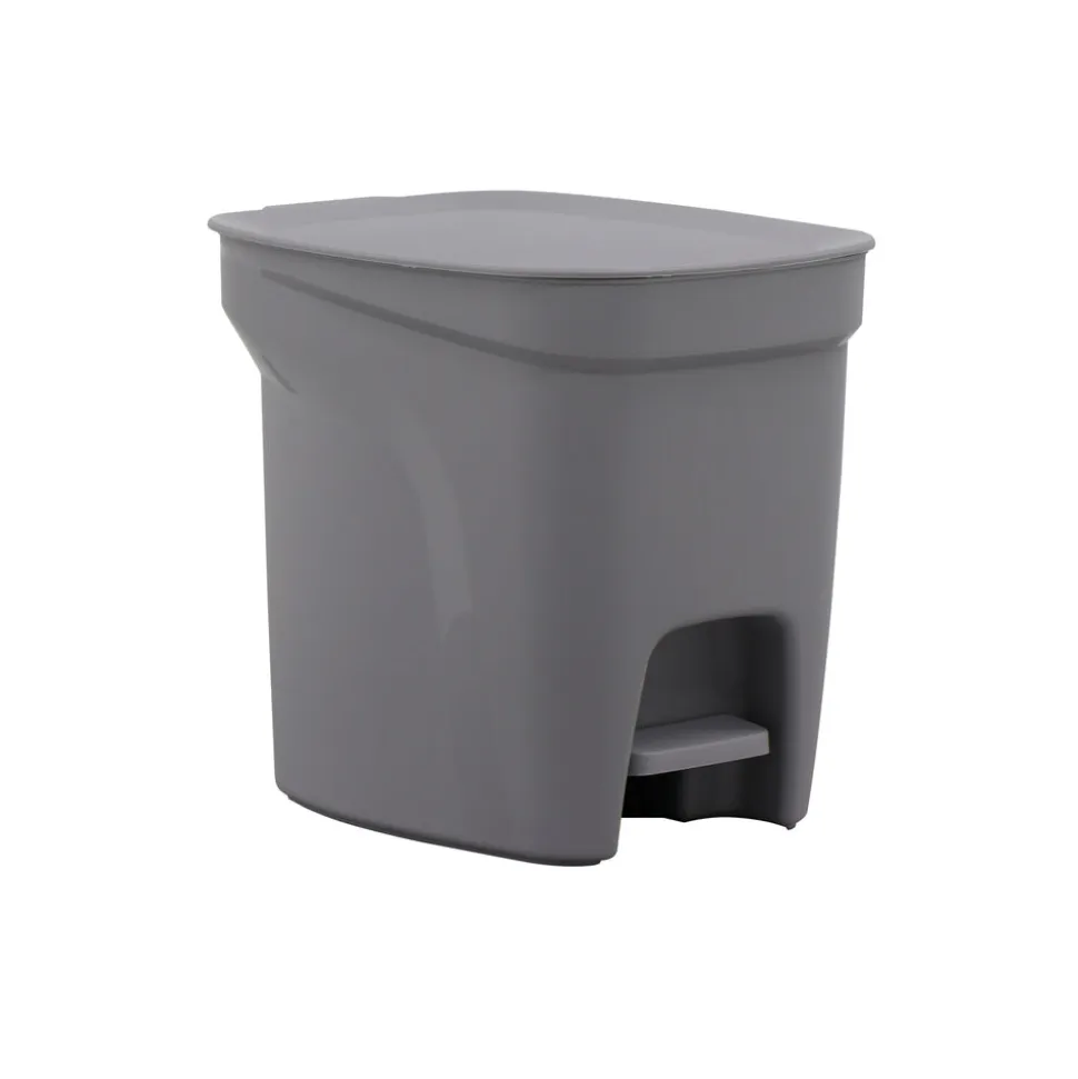 Plastic Trash Bin with Step Pedal
