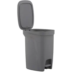 Plastic Trash Bin with Step Pedal