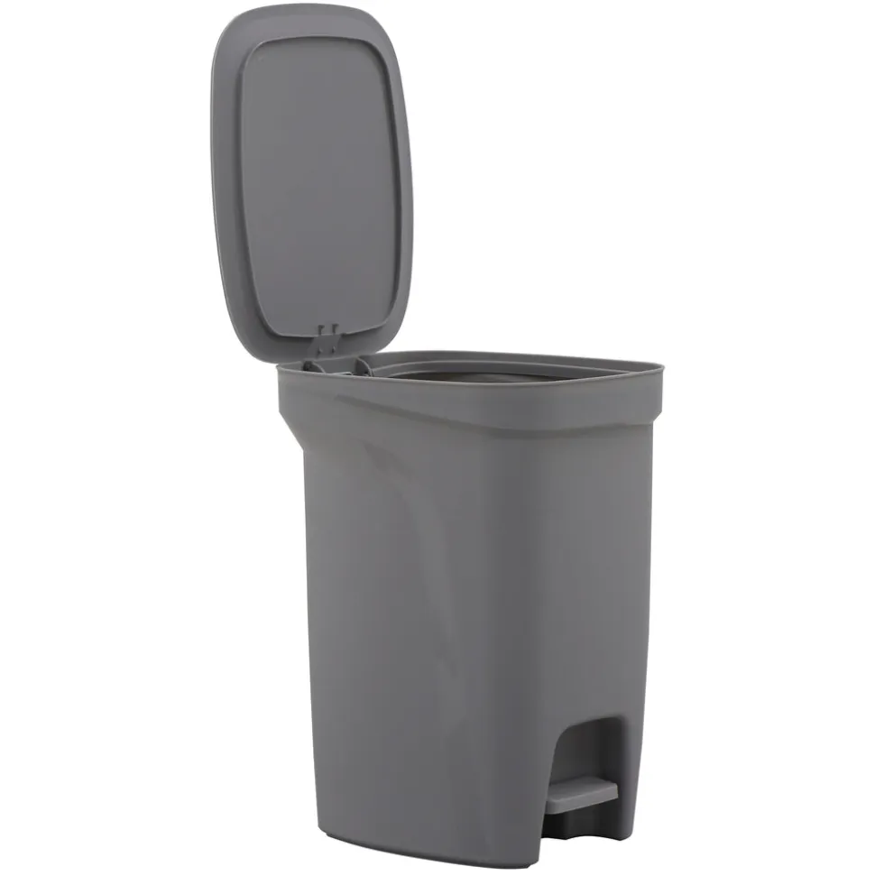 Plastic Trash Bin with Step Pedal
