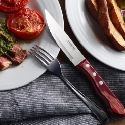 Porterhouse 9 Piece 5 in Steak Knife Set with Multi-Purpose Block