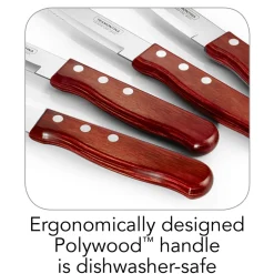 Porterhouse 4 Piece Steak Knife Set - Rounded