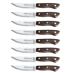 Porterhouse 8 Piece Steak Knife Set - Pointed