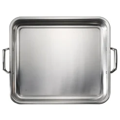 Prima Stainless Steel Roasting Pan - Includes Basting Grill