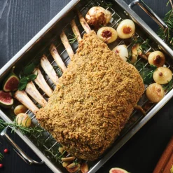 Prima Stainless Steel Roasting Pan - Includes Basting Grill