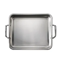 Prima Stainless Steel Roasting Pan - Includes Basting Grill