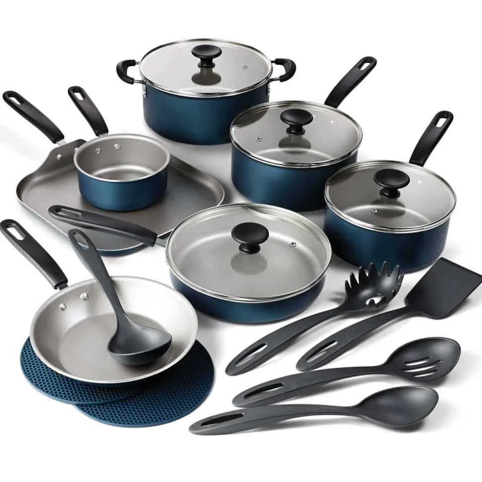 Primaware 18 Piece Nonstick Cookware Set