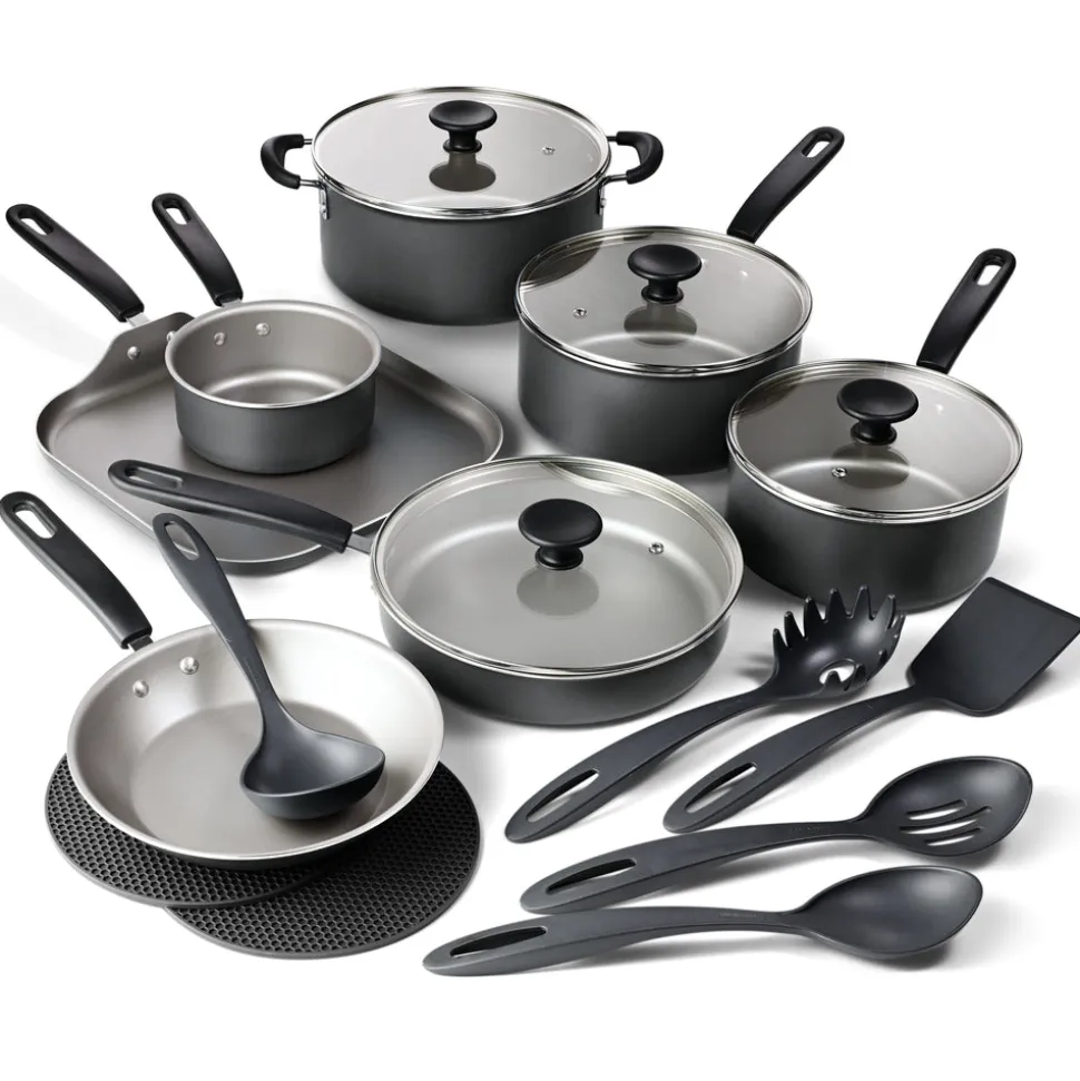 Primaware 18 Piece Nonstick Cookware Set