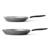 Primaware 2 Piece Nonstick Fry Pan Set, 9.5 Inch and 11 Inch