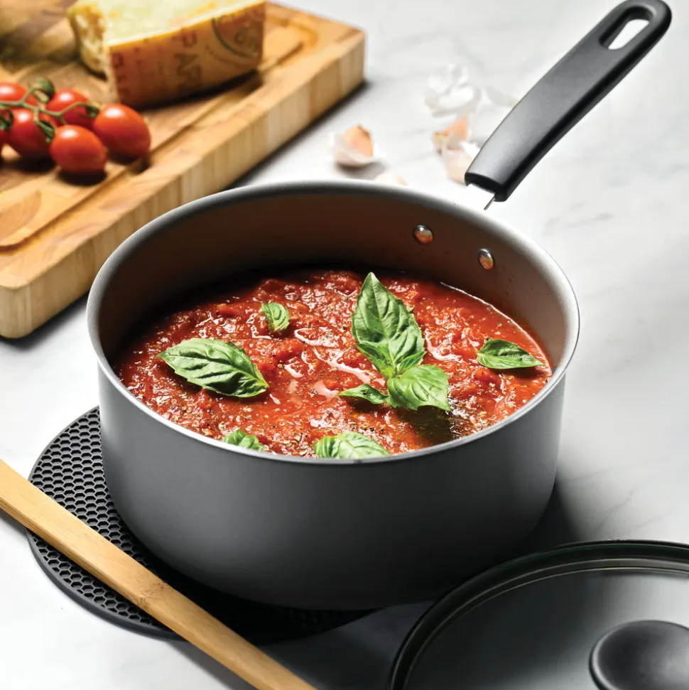 Primaware 3 Quart Nonstick Covered Sauce Pan