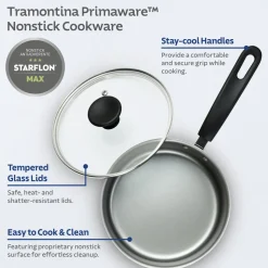 Primaware 3 Quart Nonstick Covered Sauce Pan