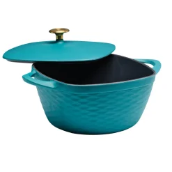 Prisma 7 Quart Enameled Cast Iron Covered Square Dutch Oven