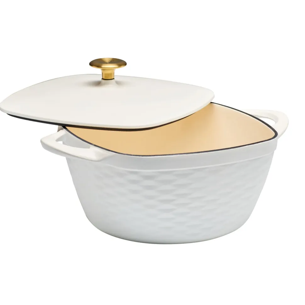 Prisma 7 Quart Enameled Cast Iron Covered Square Dutch Oven