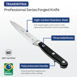 Professional Forged 4 Inch Chef's Paring Knife