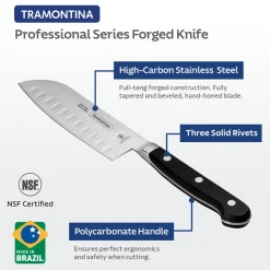 Professional Forged 5 Inch Santoku Knife