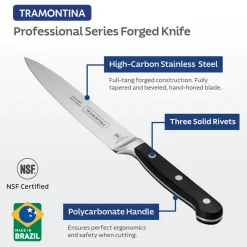 Professional Forged 6 Inch Utility Knife