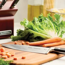 Professional Forged 7 Piece Knife Set with Hardwood Counter Block