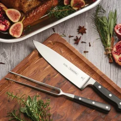 Professional 2 Piece Carving Set (Carving Fork and 8 in. Cook's Knife)