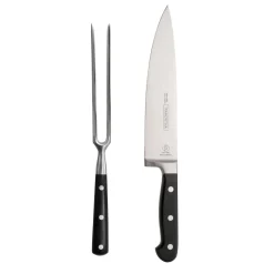 Professional 2 Piece Carving Set (Carving Fork and 8 in. Cook's Knife)
