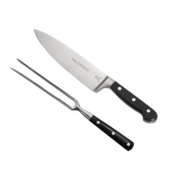 Professional 2 Piece Carving Set (Carving Fork and 8 in. Cook's Knife)