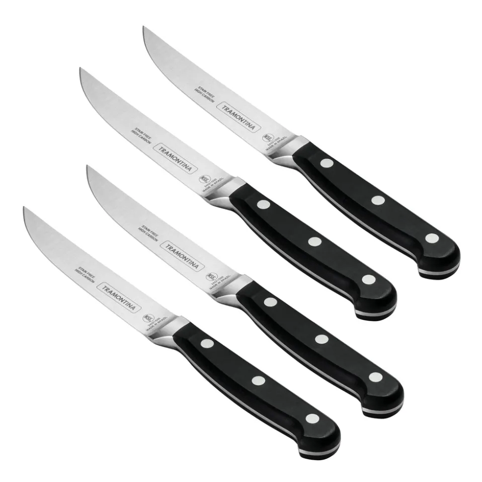 Professional 4 Piece Forged 5 Inch Steak Knife Set