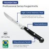 Professional 4 Piece Forged 5 Inch Serrated Steak Knife Set