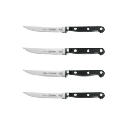 Professional 4 Piece Forged 5 Inch Serrated Steak Knife Set