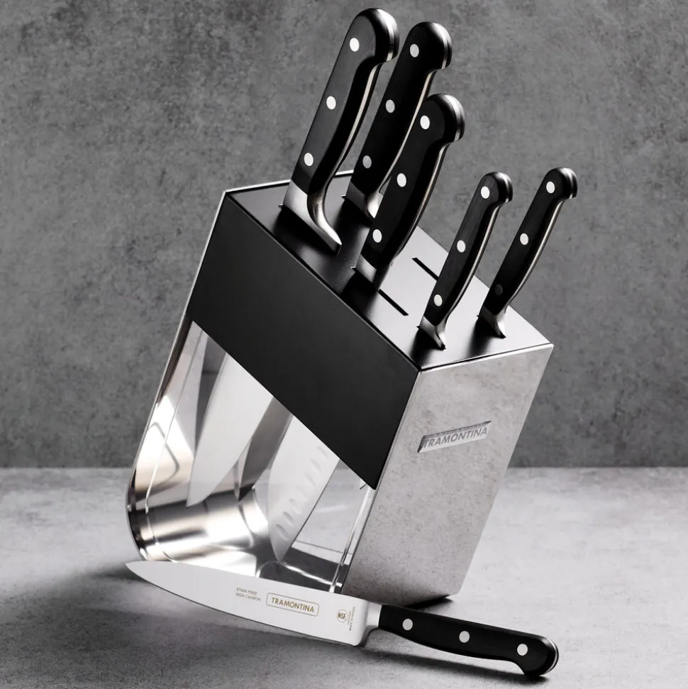 Professional 7 Piece Forged Knife Block Set
