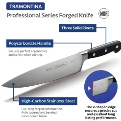 Professional 7 Piece Forged Knife Block Set
