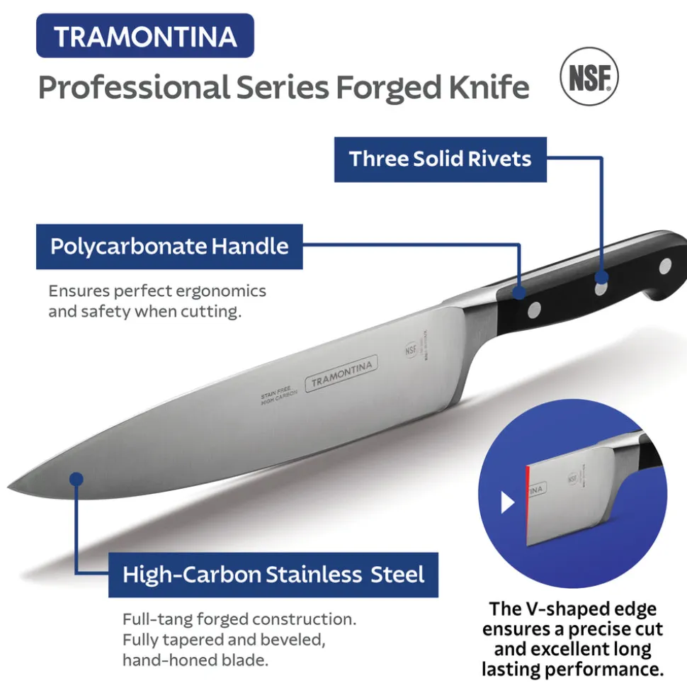 Professional 7 Piece Forged Knife Block Set