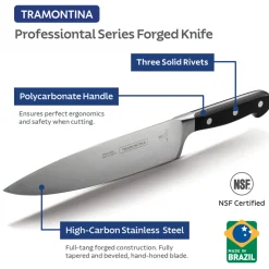 Professional 7 Piece Forged Knife Block Set