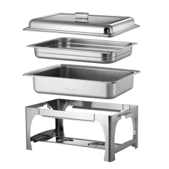 Proline 9 Quart Stainless Steel Chafing Dish