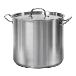 Pro Line Stainless Steel Covered Stock Pot