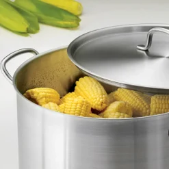 Pro Line Stainless Steel Covered Stock Pot