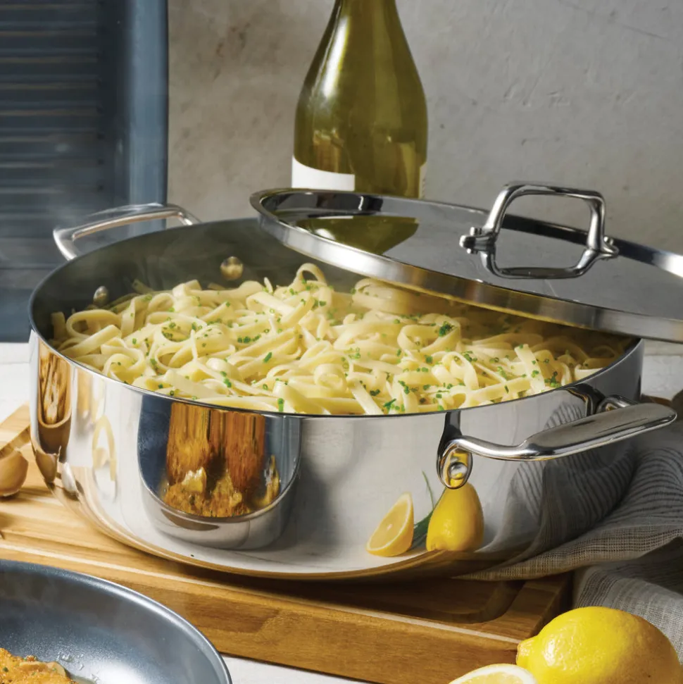 6.5 Quart Covered Casserole, 12 Inch Dosa Tawa & Tadka Set