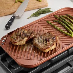 Reversible Double-Burner Grill-Griddle