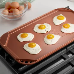Reversible Double-Burner Grill-Griddle