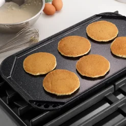 Reversible Double-Burner Grill-Griddle
