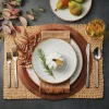 Rustic 12 Piece Plate Set