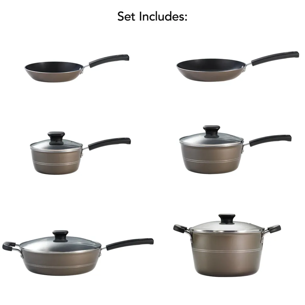 Sicilia Aluminum Nonstick Cookware Set