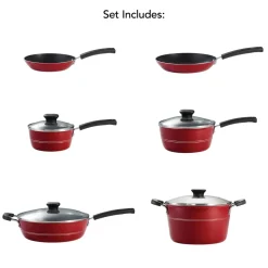 Sicilia Aluminum Nonstick Cookware Set