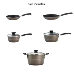Sicilia Aluminum Nonstick Cookware Set