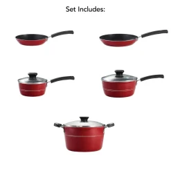 Sicilia Aluminum Nonstick Cookware Set