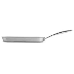 Signature 11 Inch Tri-Ply Clad Stainless Steel Square Grill Pan