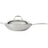 Signature 12.5 Inch Tri-Ply Clad Stainless Steel Wok