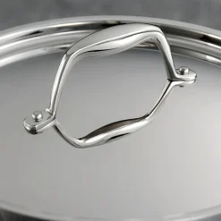 Signature 8 Quart Tri-Ply Clad Stainless Steel Covered Stock Pot